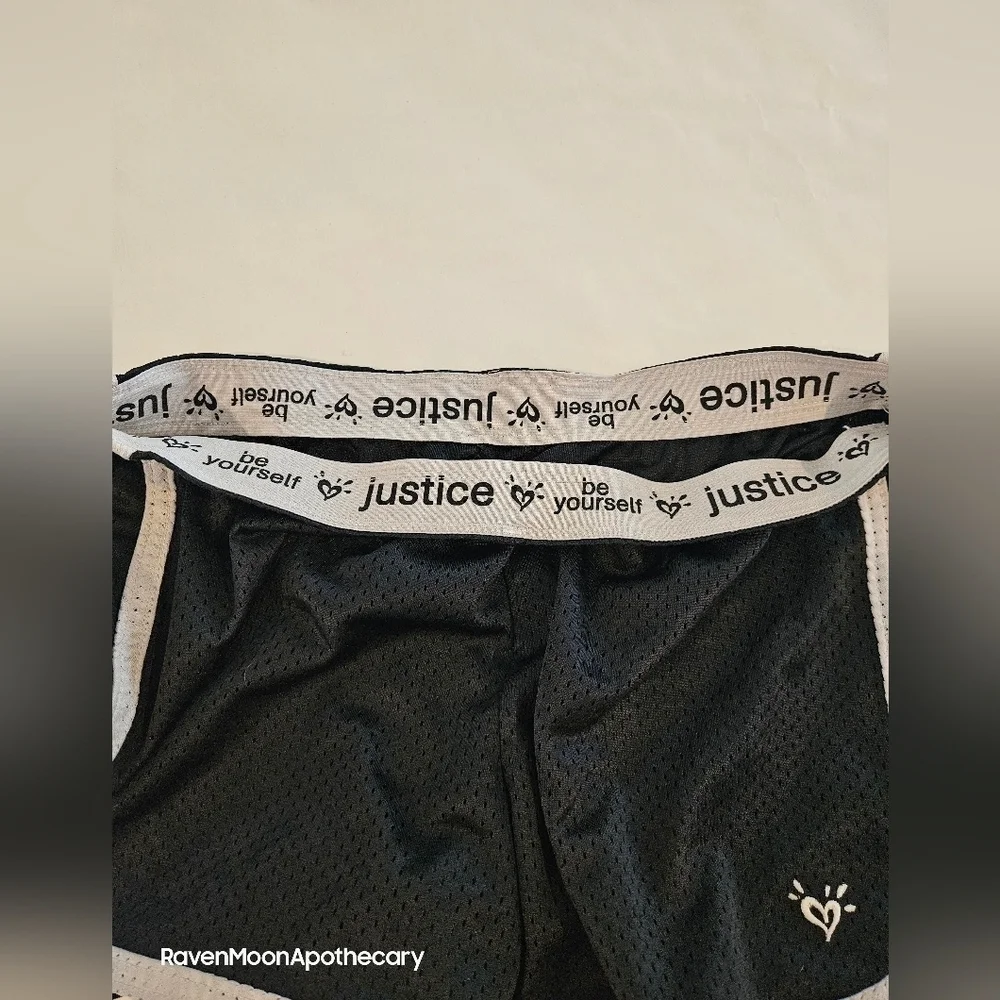 3/15$ Bundle Deal Justice Youth 16 Black Shorts